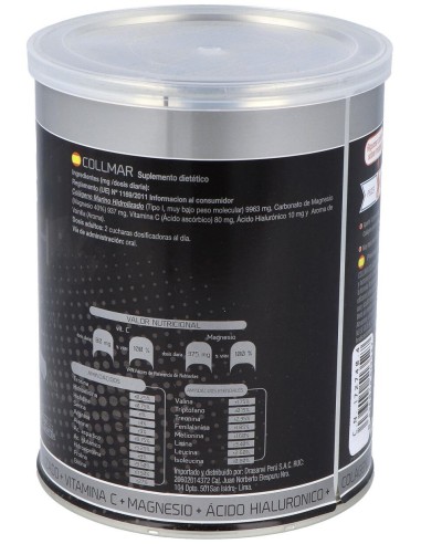 Collmar Colageno Marino Magnesio Vainilla 300Gr. de Drasanvi