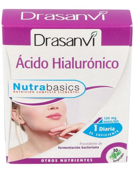 Acido Hialuronico 30 Capsulas Nutrabasicos Drasanvi