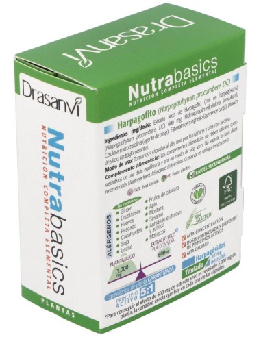 Nutrabasics Harpagofito 60Caps. de Drasanvi