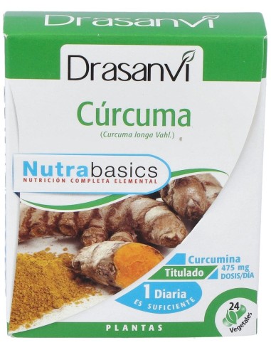 Nutrabasics Curcuma 24Cap. de Drasanvi