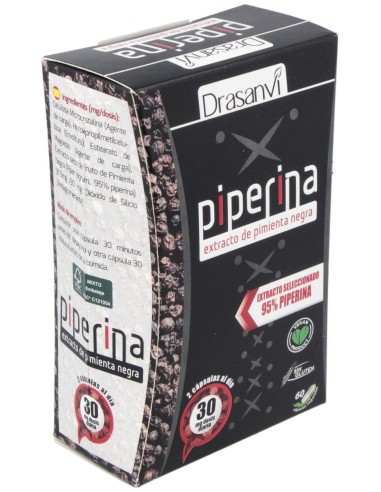 Piperina 60 Capsulas Drasanvi