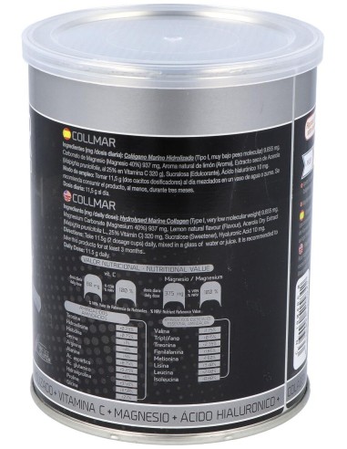 Collmar Colageno Marino Con Magnesio Limon 300Gr. de Drasanvi