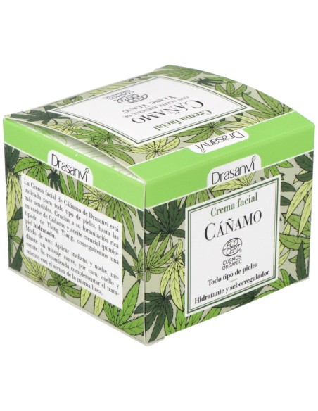 Crema Facial Cañamo 50Ml. Ecocert Bio de Drasanvi
