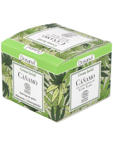 Crema Facial Cañamo 50Ml. Ecocert Bio de Drasanvi