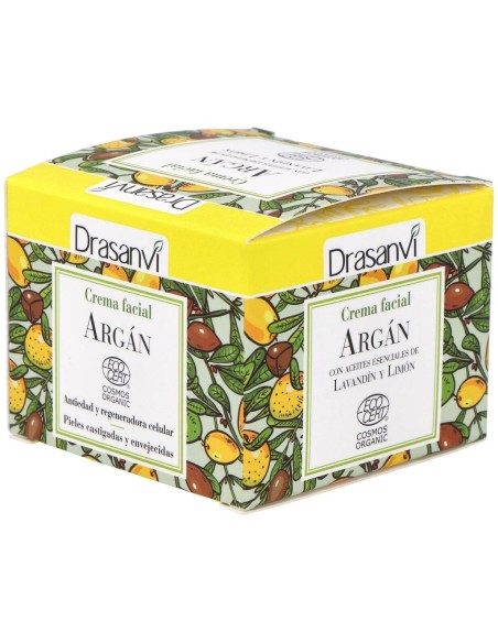 Crema Facial Argan 50Ml. Ecocert Bio de Drasanvi