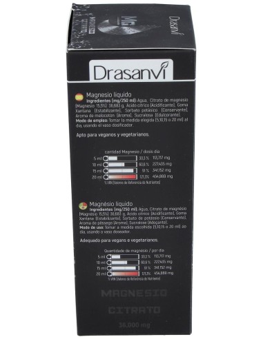 Magnesio Liquido 250Ml. de Drasanvi