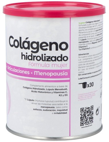Colageno Hidrolizado Formula Mujer 300Gr. de B.Green (Lab. Lebudit)