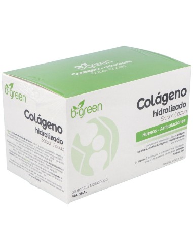 Colageno Hidrolizado Cacao  30Sbrs. de B.Green (Lab. Lebudit)