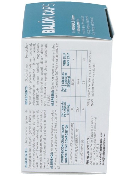 Balon Caps 60Cap. de Diet Clinical