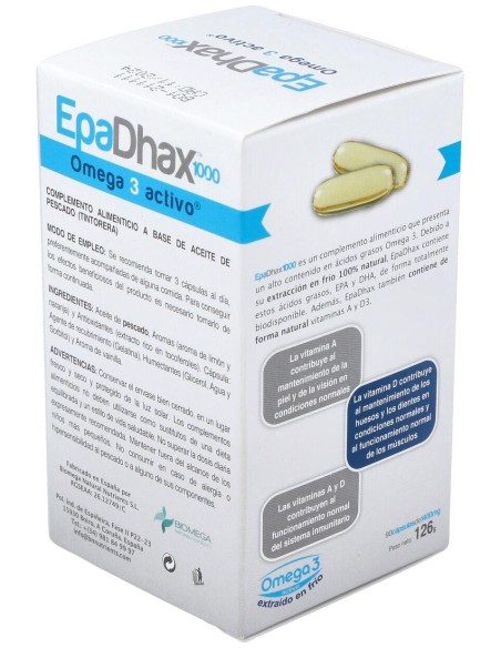 Epadhax 1000Mg. 90Cap. de Epadhax