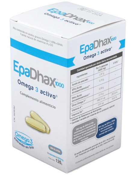 Epadhax 1000Mg. 90Cap. de Epadhax