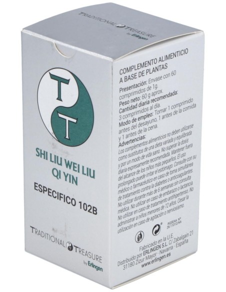 Especifico 102B Shi Liu Wei Liu Qi Yin 60Comp. de Erlingen