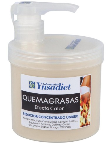 Quemagrasas Efecto Calor 500 Ml de Ynsadiet