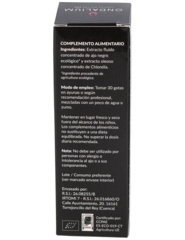 Digest-Detox Extracto Ajo Negro Eco 30Ml. Ondalium de Ondalium
