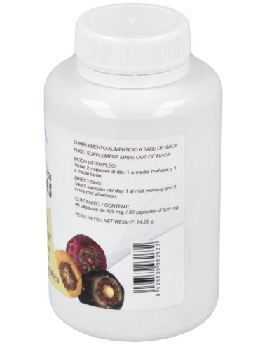 Maca Tricolor 700Mg. 90Cap. Eco de El Oro De Los Andes