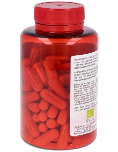 Maca Roja 850Mg. 90Cap. Eco de El Oro De Los Andes