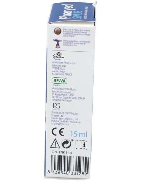 Pharysol Sinus Accion Rapida 15Ml. de Pharysol