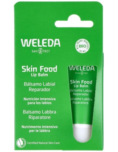Pack Skin Food Lip Balm Balsamo Labial 6Udx8Ml. de Weleda