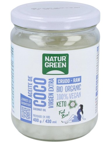 Aceite Virgen de Coco 400g de Naturgreen