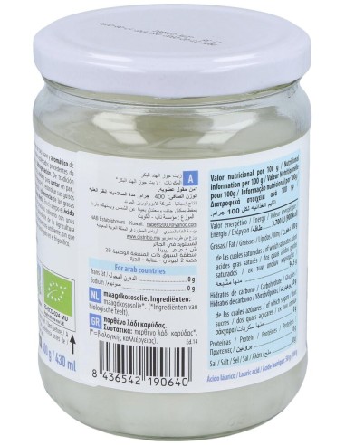 Aceite Virgen de Coco 400g de Naturgreen