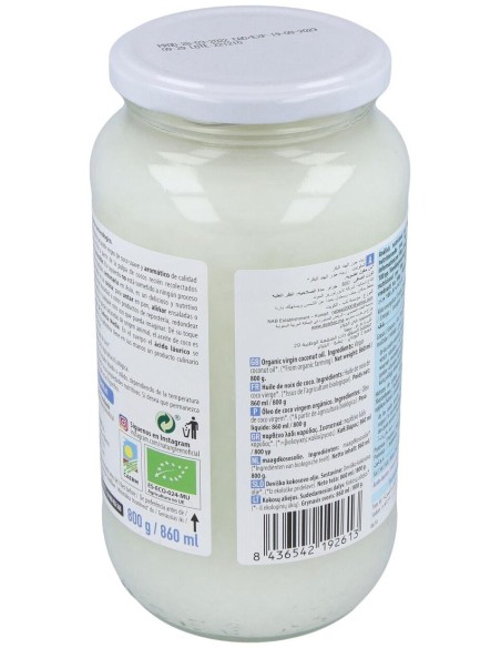 Aceite Virgen de Coco 800g de Naturgreen