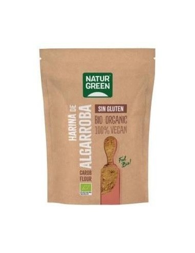 Harina de Algarroba sin Gluten Bio 500 G de Naturgreen
