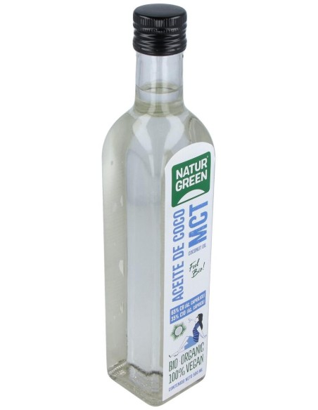 Aceite de Coco Mct Bio 500 Ml de Naturgreen