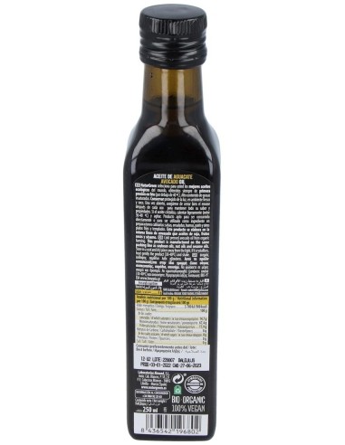 Aceite De Aguacate 250Ml. Bio de Naturgreen