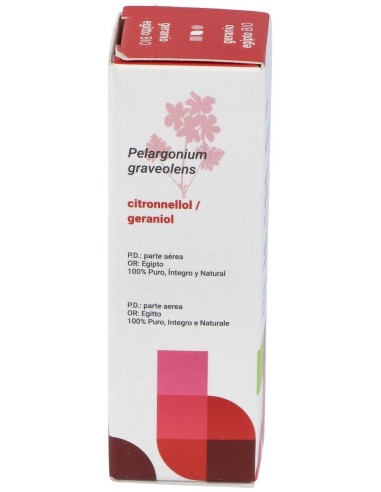 Geranio Aceite Esencial Alimentario Bio 10Ml. de Terpenic