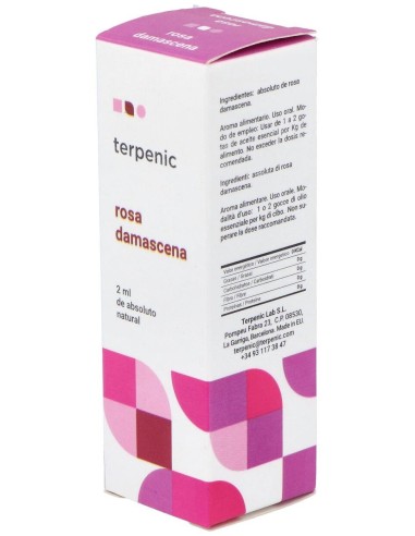 Rosa Damascena Absoluto Aceite Esencial 2Ml. de Terpenic