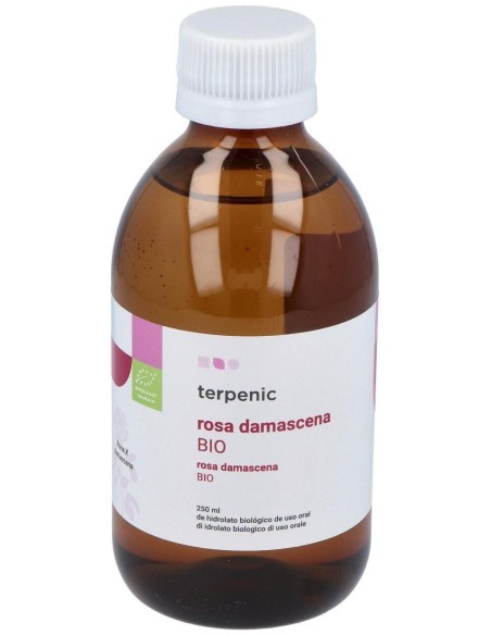 Agua De Rosa Hidrolato Alimentario Bio 250Ml. de Terpenic