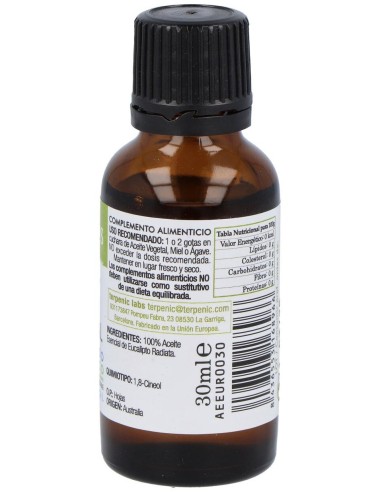 Eucalipto Radiata Aceite Esencial Bio 30Ml. de Terpenic