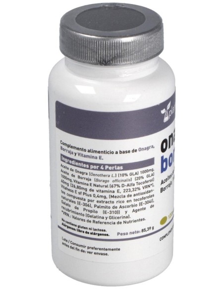 Onagra + Borraja + Vit. E 500Mg. 120Perlas de Plannatur