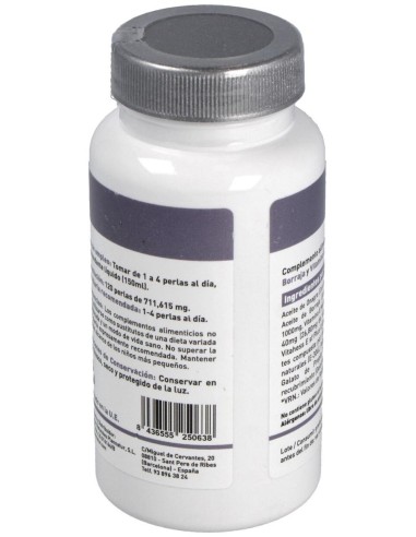 Onagra + Borraja + Vit. E 500Mg. 120Perlas de Plannatur