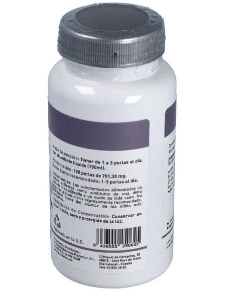 Omega 3+6 Borraja + Salmon 500Mg. 120Perlas de Plannatur