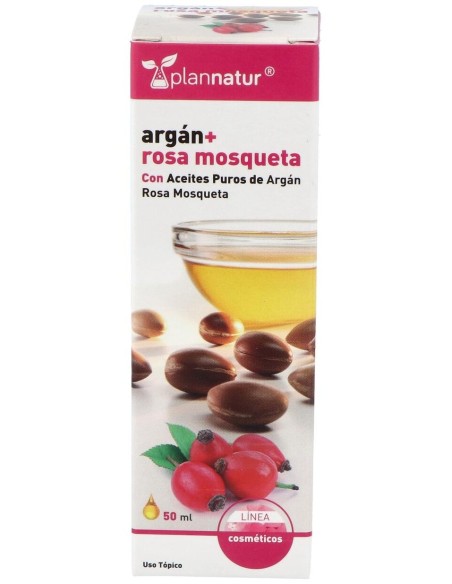 Aceite Rosa Mosqueta + Argan 50Ml. de Plannatur