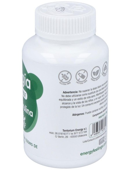 Energia Espirulina 120Comp. de Energy Feelings