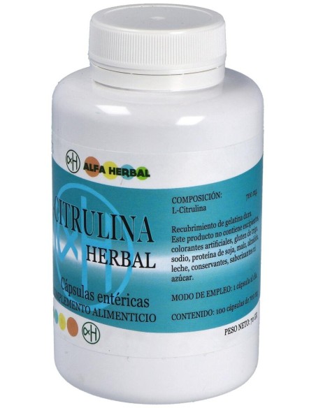 L-Citrulina 100Cap. de Alfa Herbal