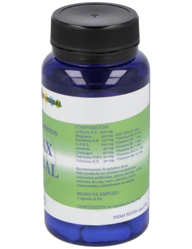 Relax Herbal 60Cap. de Alfa Herbal