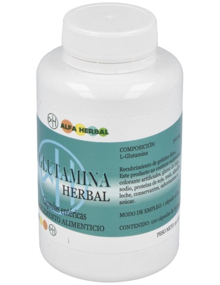L-Glutamina Herbal 120Cap. de Alfa Herbal