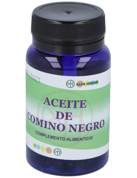 Aceite De Comino Negro 60Perlas de Alfa Herbal