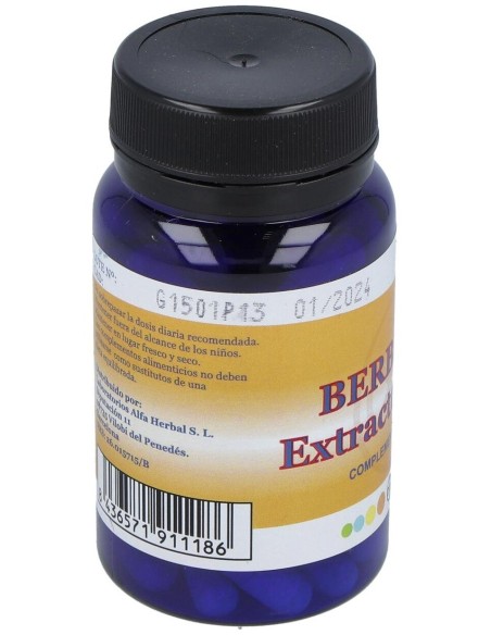 Berberina Extracto De Raiz 60Cap. de Alfa Herbal