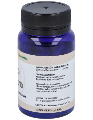 Ajo Negro 60Cap. de Alfa Herbal