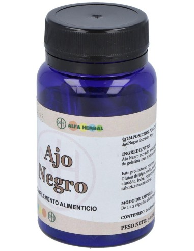Ajo Negro 60Cap. de Alfa Herbal