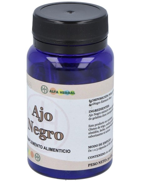 Ajo Negro 60Cap. de Alfa Herbal
