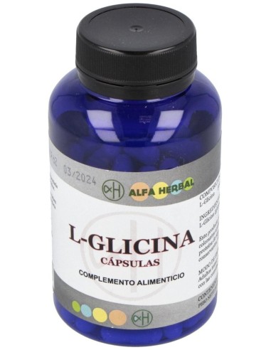 L-Glicina 100Cap. de Alfa Herbal