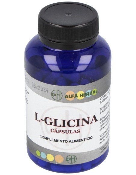 L-Glicina 100Cap. de Alfa Herbal