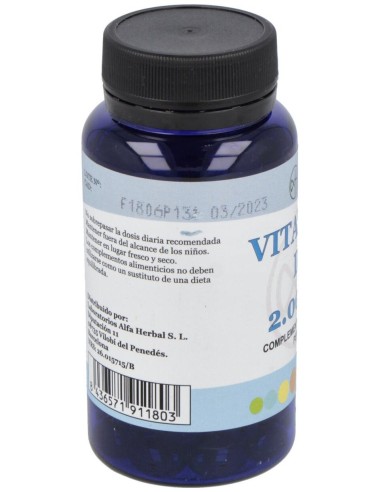 Vitamina D3 2000Ui 100Perlas de Alfa Herbal