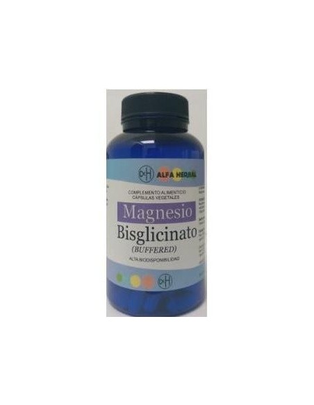 Magnesio Bisglicinato 120Vcaps. de Alfa Herbal
