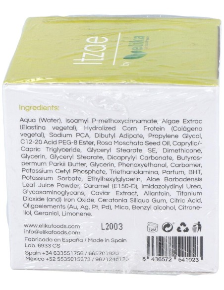 Itzae Crema Facial 50Ml. de Elikafoods
